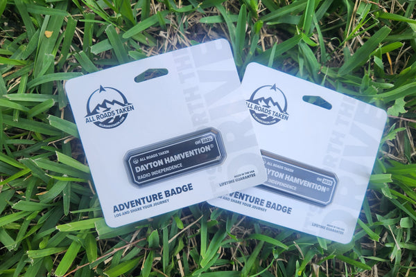 Hamvention 2025 Adventure Badge from All Roads Taken