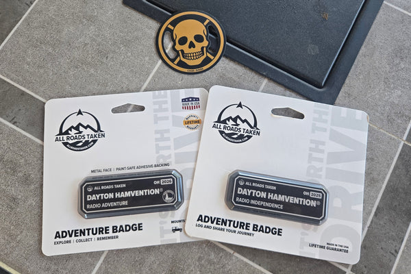 Hamvention 2026 Adventure Badge from All Roads Taken
