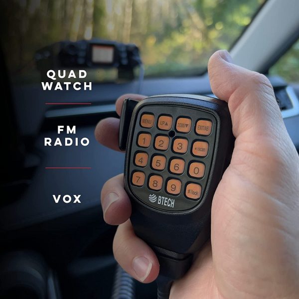 BTECH UV-50X2 (Second Generation) Dual Band 50W Mobile Radio