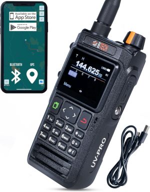 BTECH UV-PRO (UHF / VHF) 5W GPS, Bluetooth, App Programmable Dual Band Radio