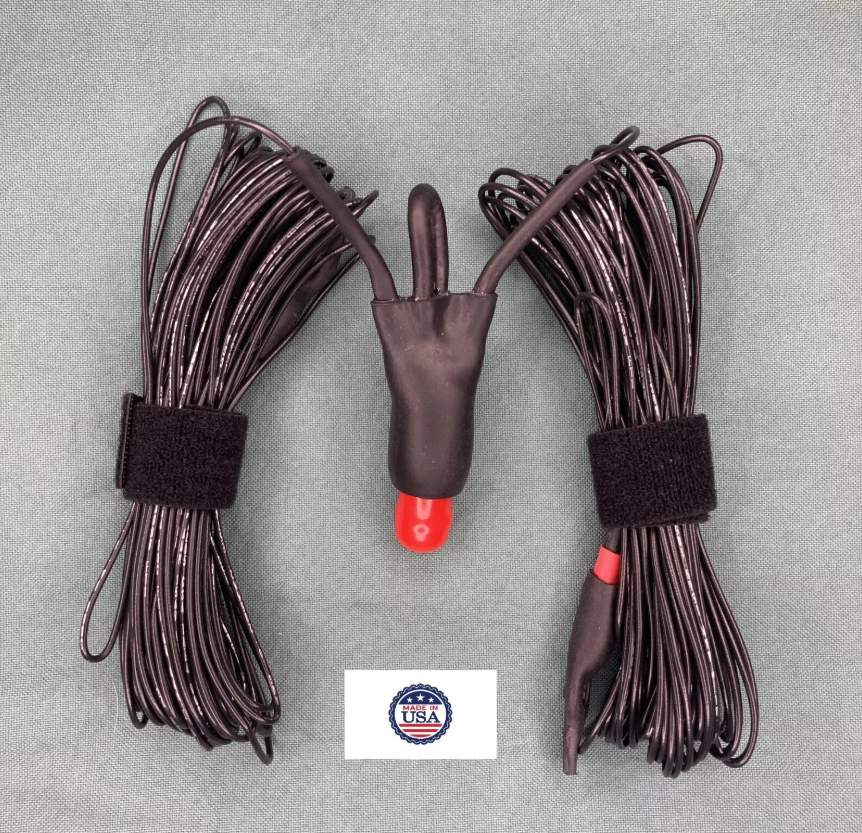 Rugged 20M Nano Dipole – Portable/Stealth/QRP HF Ham Radio Antenna N9S ...