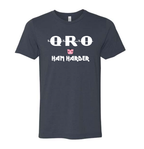 QRO - Ham Harder! Short Sleeve T-shirt *SPECIAL ORDER*