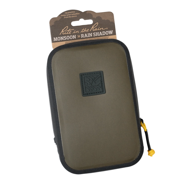 Rite in the Rain 4.5 x7 Utility Pouch Dark Green Tpu Material