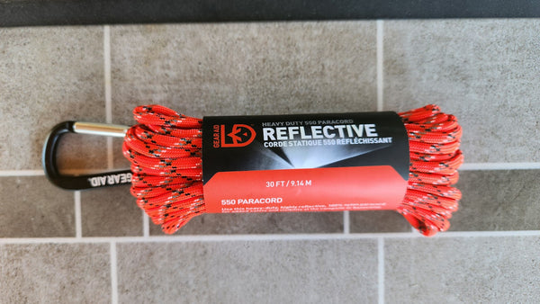 Gear Aid 550 Paracord, Reflective