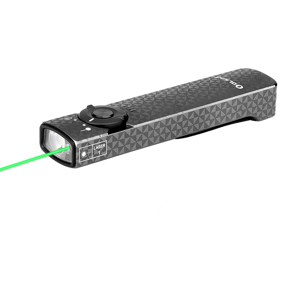Olight Arkfeld Pro Flat EDC Flashlight with LED Light UV and Laser