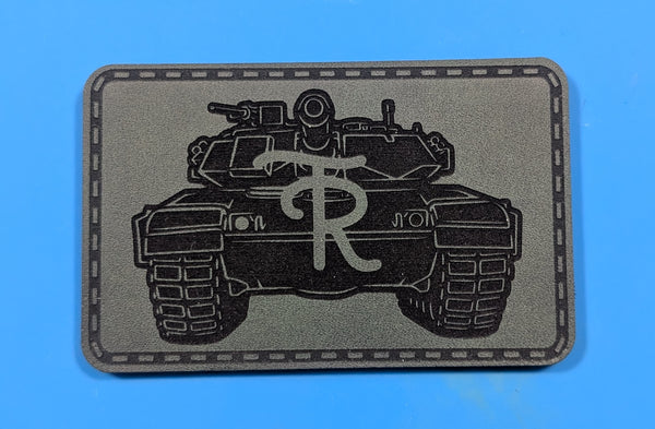 Tank Radio Official Ranch Style Patch