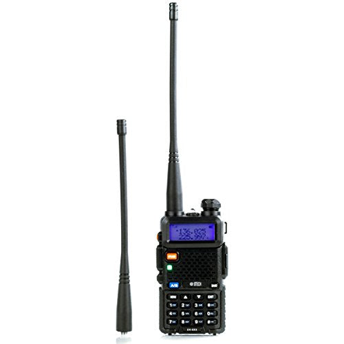 BTECH UV-5X3 5 Watt Tri-Band Radio : VHF, 1.25M, UHF, HT Transceiver