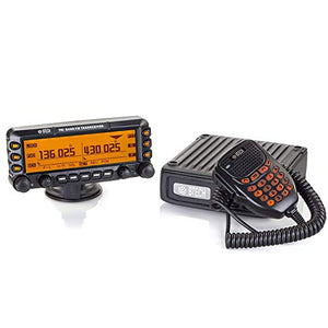 BTECH Mobile UV-50X3 50 Watt Tri-Band Radio: 136-174mhz (VHF), 222-225mhz (1.25M), 400-520mhz (UHF)