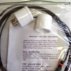 Ed Fong J-Pole Antennas - Dual Band, 220 and Roll-up