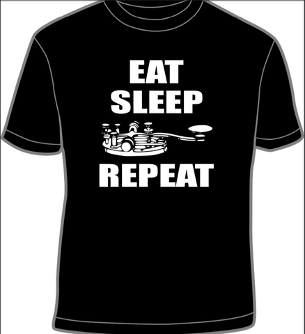 Eat, Sleep, (CW Paddle), Repeat T-shirt *SPECIAL ORDER*