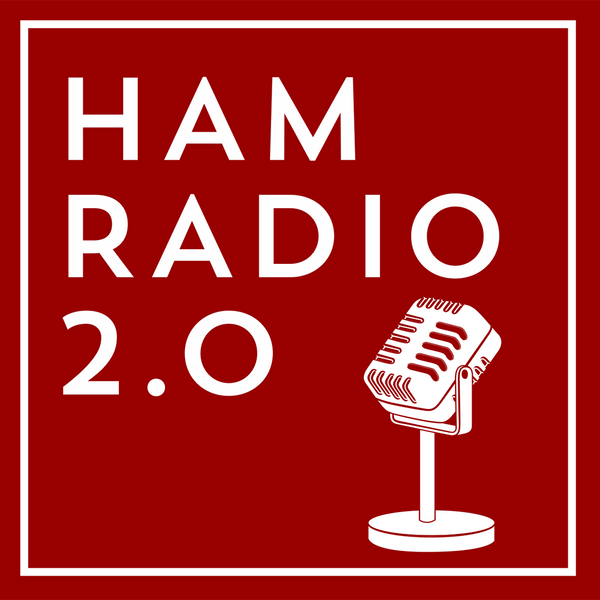 4th of July Themed Stickers - Ham Radio 2.0 - Red, White, Blue